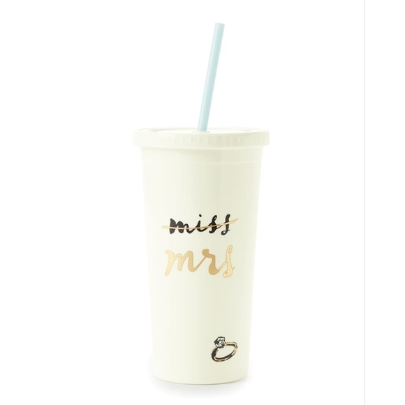 Kate Spade Miss to Mrs Insulated Tumbler - Picture 1 of 7